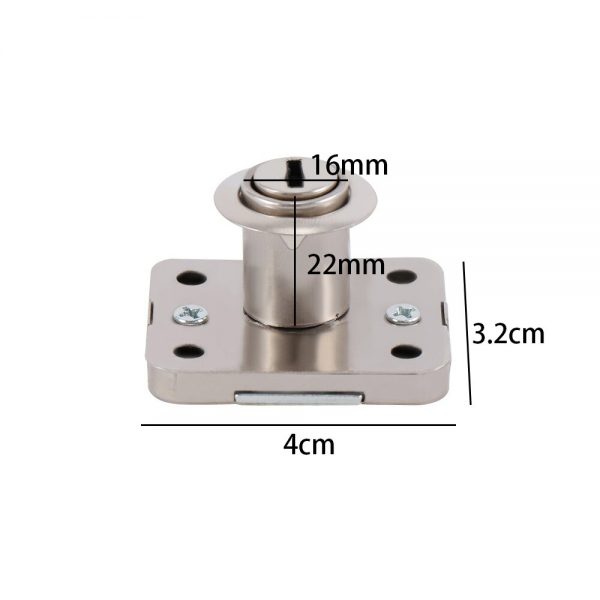 Drawer Lock For Security Door Cabinet Cylinder Door Mailbox Drawer Cupboard Locker With 2 Keys Home Safety Tools