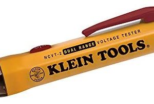 Klein Tools NCVT-2 Voltage Tester, Non-Contact Dual Range Voltage Tester Pen for Standard and Low Voltage, with 3 m Drop Protection