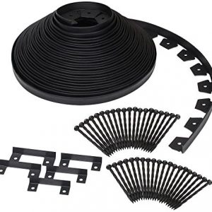 Dimex EdgePro Plastic Heavy Duty No-Dig Edging Kit, 100-Feet (3100-100C)