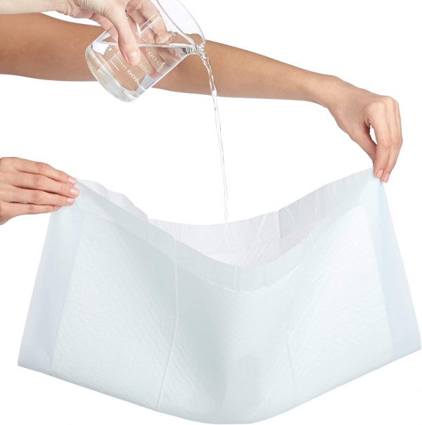 AmazonBasics Dog and Puppy Potty Training Pads, Regular Absorbency