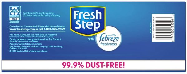 Fresh Step Lightweight Clumping Cat Litter