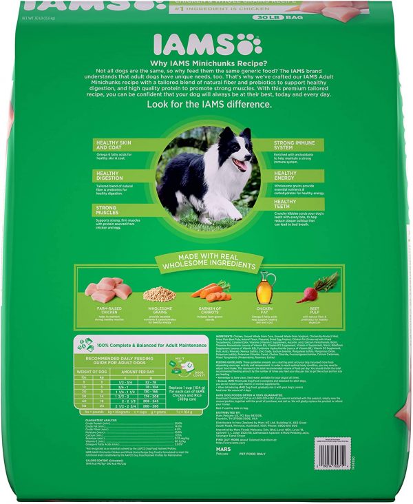 IAMS PROACTIVE HEALTH Minichunks Dry Dog Food, Chicken