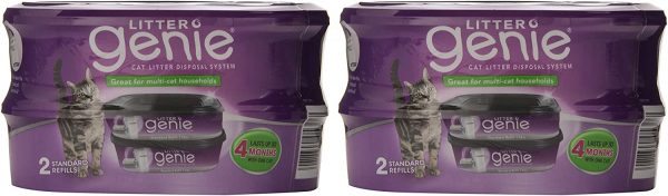 Litter Genie Standard Cat Litter Disposal System Refills