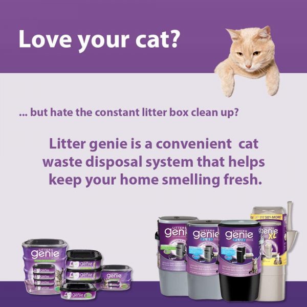 Litter Genie Standard Cat Litter Disposal System Refills
