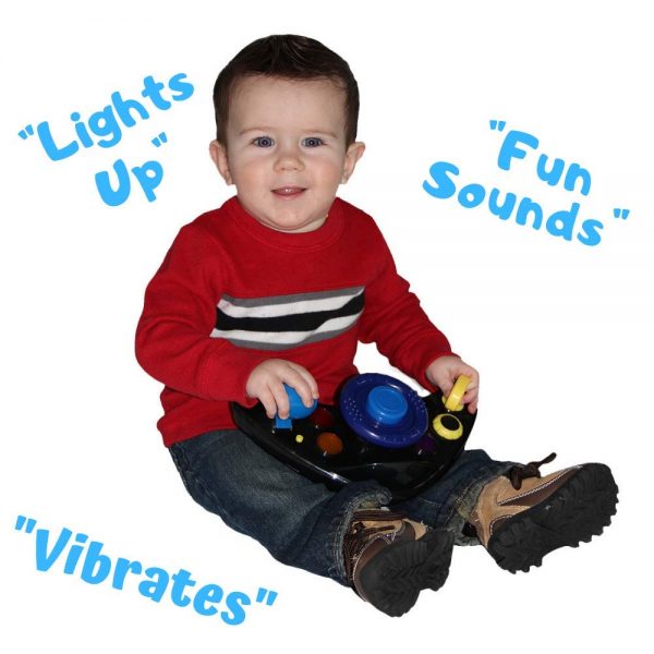 KidsEmbrace Batman Baby Activity Walker, DC Comics Car, Music and Lights, Blue