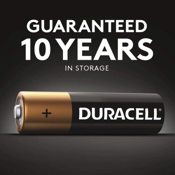 Duracell - CopperTop AA Alkaline Batteries - long lasting, all-purpose Double A battery for household and business - 24 Count