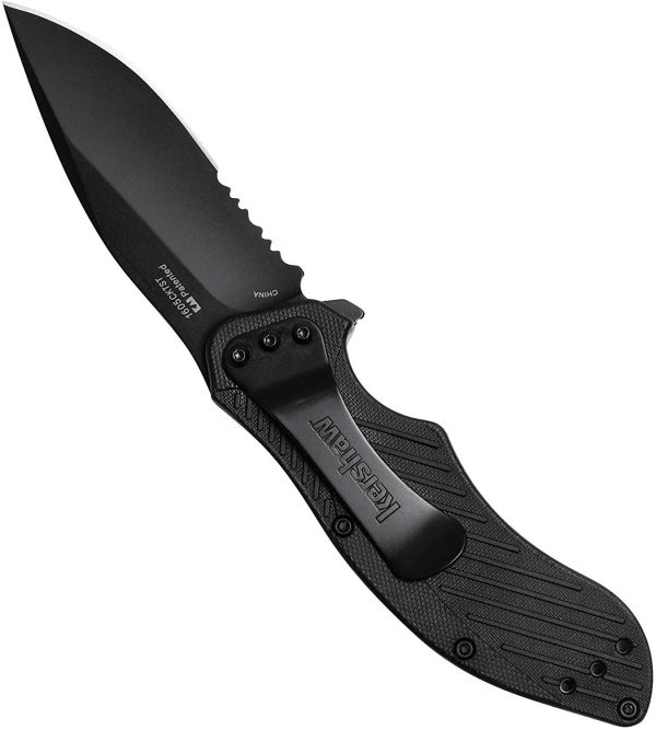 Kershaw Clash Pocket Knife, Tactical Folding Knives with 3.1 Inch Stainless Steel Blade, SpeedSafe Opening, Reversible Pocketclip, Multiple Styles