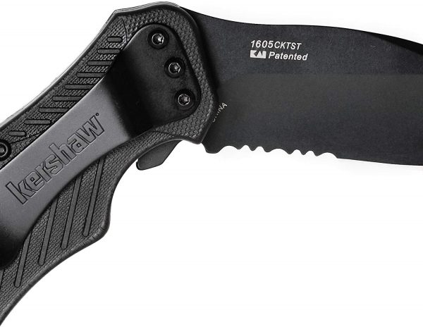 Kershaw Clash Pocket Knife, Tactical Folding Knives with 3.1 Inch Stainless Steel Blade, SpeedSafe Opening, Reversible Pocketclip, Multiple Styles