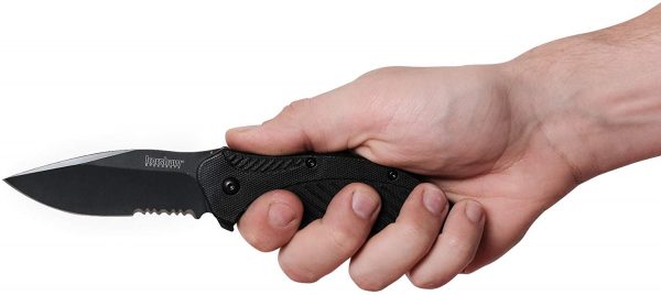 Kershaw Clash Pocket Knife, Tactical Folding Knives with 3.1 Inch Stainless Steel Blade, SpeedSafe Opening, Reversible Pocketclip, Multiple Styles