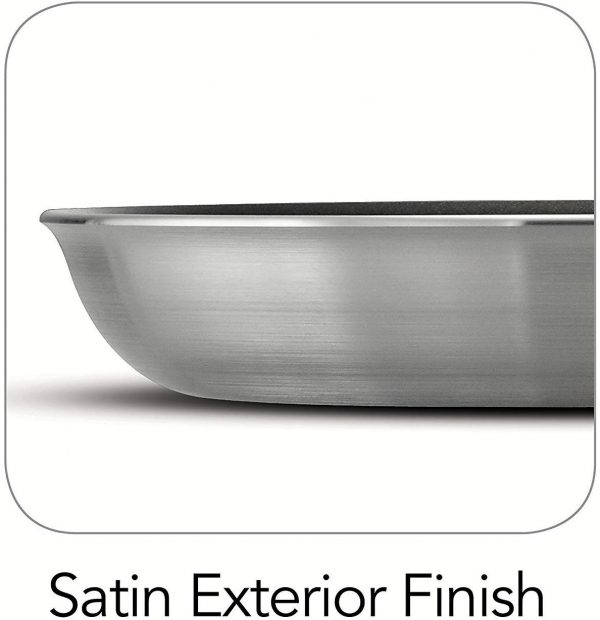 Tramontina 80114/536DS Aluminum Nonstick Restaurant, 12", Madein USAi Professional Fry Pan, inches