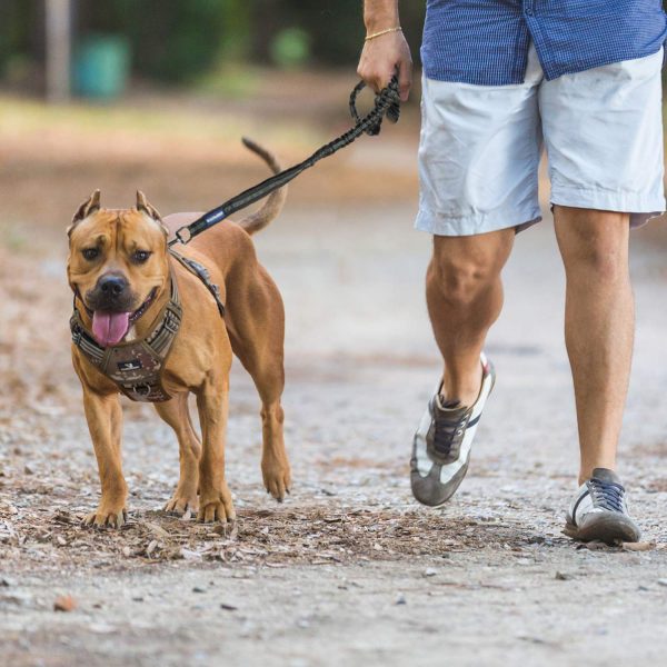 FIVEWOODY Tactical Dog Training Harness No Pulling Front Clip Leash Adhesion Reflective K9 Pet Working Vest Easy Control for Small Medium Large Dogs