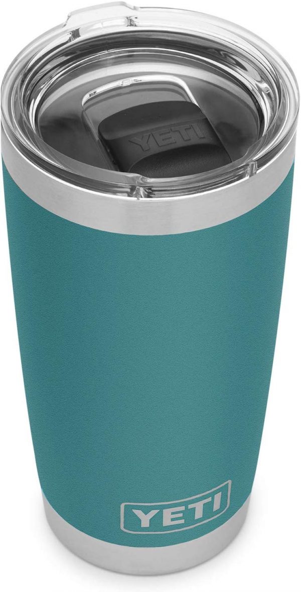 YETI Rambler 20 oz Tumbler, Stainless Steel, Vacuum Insulated with MagSlider Lid